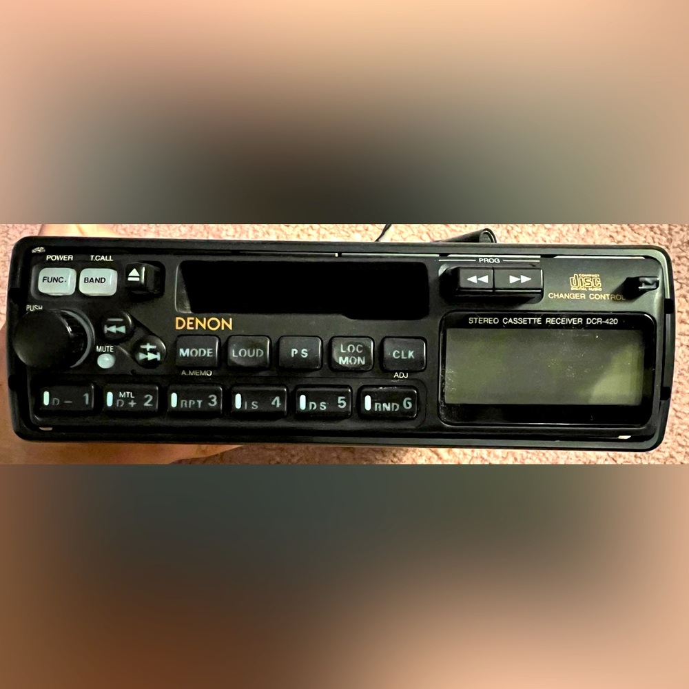 Vintage DENON Stereo Cassette Receiver